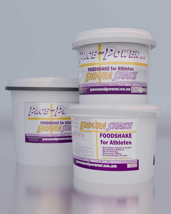 EnduraShake 1kg (beginner size); 2kg (original size); 5kg (favourite)