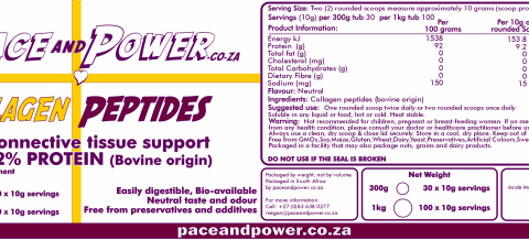 Collagen Peptides [Pure] (300g; 1kg)