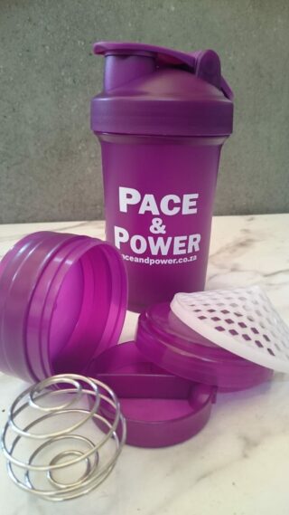 Pace & Power Shaker Bottle