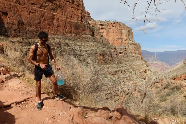 A long hike in the heat… What do I use?