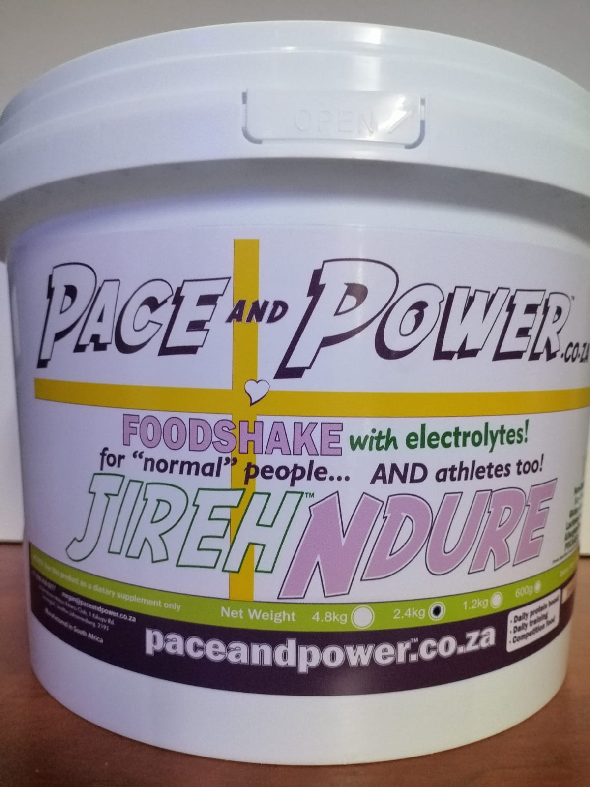 JirehNdure 600g (beginner); 1.2kg (small); 2.4kg (favourite); 4.8kg (bulk)