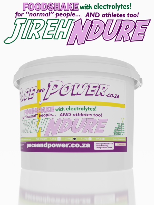 Jireh™Ndure 600g (beginner); 1.2kg (small); 2.4kg (favourite); 4.8kg (bulk)